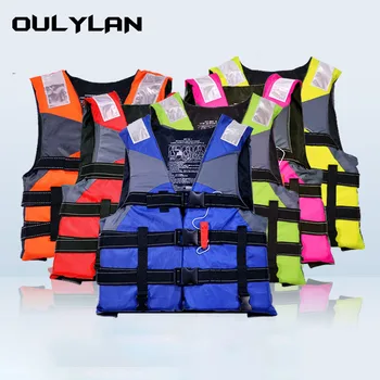 Oulylan באיכות גבוהה גלישה למבוגרים המצופים שחייה שייט שייט שחייה האפוד פוליאסטר בטיחות ' קט