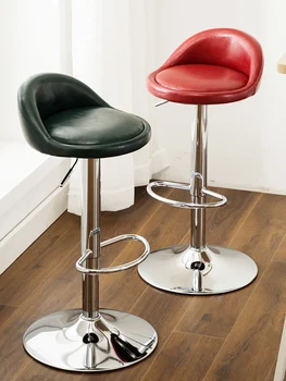 כיסא בר פשוטה משק מודרני אור יוקרה Highstool בר הכיסא מול השולחן קופה להרים צואה חזרה בר הכיסא