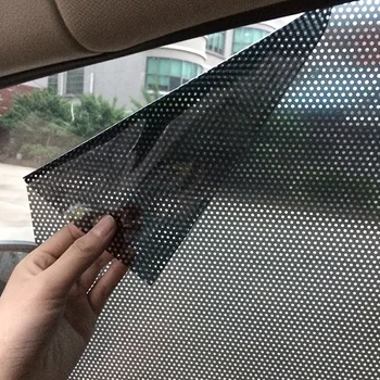 חדש קרם סרט אנטי-UV הרכב סטטי שמשיה מדבקות חלון זכוכית קרם הגנה וילון בידוד הרכב גגון השמש הסרט צל