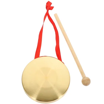 גונג קופר כלי הקשה סיני נחושת מוסיקלי עמיד יד עץ האופרה הילד