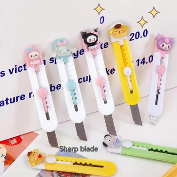 קריקטורה נייד סכין יפני נייר סכין Mini חמוד אקספרס יפנית מכתב כהתחלה כלים 