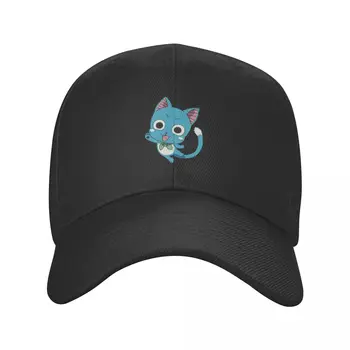 אופנה החתול שמח הפיה זנב כובע בייסבול נשים גברים לנשימה יפן אנימה מנגה אבא כובע קיץ ספורט כובעי Snapback כובעי