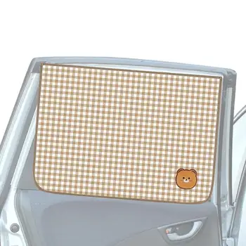 פרטיות חלון המכונית גווני שמש צד, חלון שמש, צל לתינוק המכונית וילונות הגנת UV רחב סדאן שטח שמשיה המסך מכסה