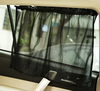 2 חתיכות אוניברסלי וילונות לחלון המכונית שמשיה אוטומטי השמש צל לכסות את המכונית בצד סוכך מגן תריסים אביזרים