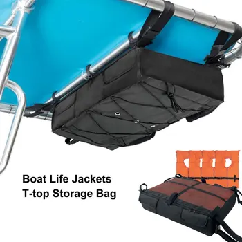 היאכטה הסירה חגורות הצלה T-top שקית אחסון מחזיק עד 4/6Pcs סוג II החיים מעיל עמיד למים חבילות אחסון סירות הצלה אביזרים
