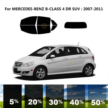Precut nanoceramics המכונית UV גוון חלון ערכת רכב חלון סרט על מרצדס B-CLASS W245 4 ד 