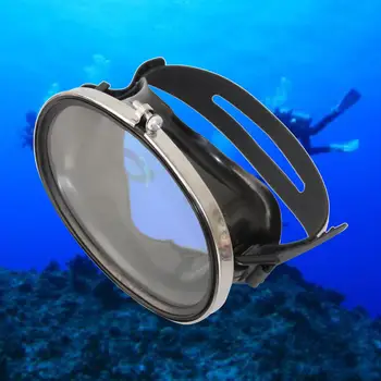 WaterSnorkeling משקפי שחייה, אליפסה רטרו קלאסי יחיד עדשה צלילה צלילה