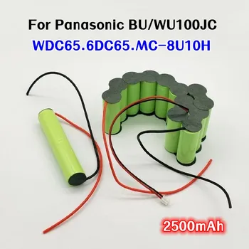 2500mAh על Panasonic MC-8U10H BU100JC WU100JC WDC65 6DC65 כף יד שואב סוללה