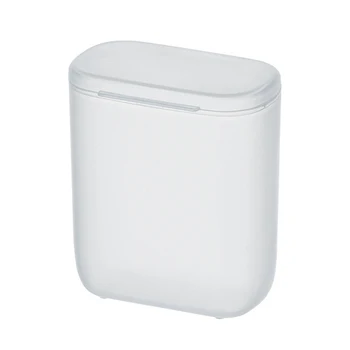ברור מיני חלבית פלסטיק תיבת אחסון בסגנון פשוט קל ארגונית עבור Office Home שטוח להשתמש
