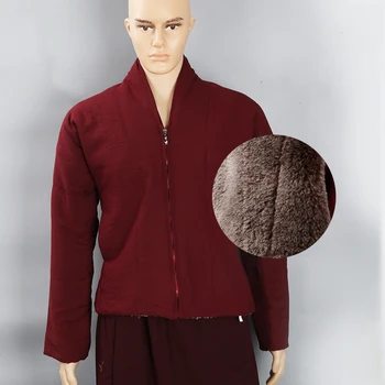 החורף הבודהיזם הטיבטי תחפושת נזיר בגדים Lamaism תחפושת טנטרי ירושה קטיפה חם העליון הטיבטי נזירית בגדים 2023