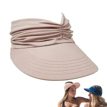 2023 חדש קיץ החוף כובע גדול מגן שמש כובעים לנשים חיצוני הגנת UV העליון ריק ספורט כובע בייסבול