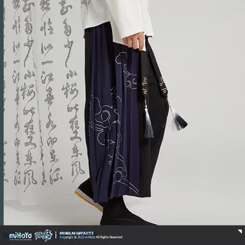 MiHoYo Honkai השפעה 3 Fu Hua Doujin יאן מו דן Xin אוסף נושא החצאית Fuhua מכנסיים דיו סינית הציור זוג, מתנת יום הולדת