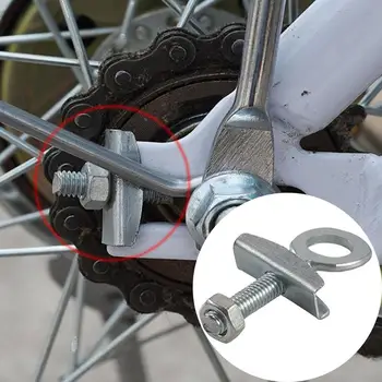 אופניים קראנק Chainwheel כלי מתח שרשרת שמאי BMX שרשרת שמאי אוניברסלי קבוע ציוד שרשרת אופניים שמאי בולט Tensioner