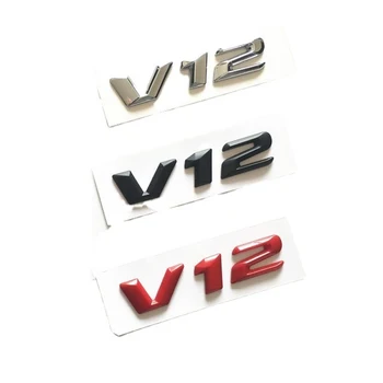 1pc עבור מרצדס מייבאך V12 3D מכונית אופנה לקשט פנדר תג לוגו כיתוב המטען סמל מדבקה אביזרי רכב
