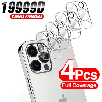 מלא כיסוי עדשת המצלמה מגן על iPhone 12 Pro מקס Mini Case זכוכית מחוסמת לאייפון 11 Pro מקס Xs XR המצלמה מגן