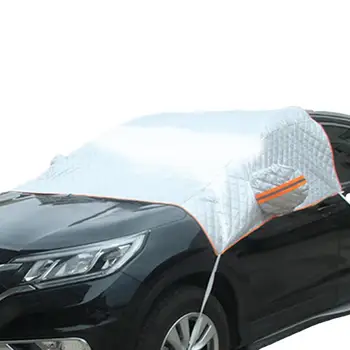 השמשה שלג כיסוי חורף כיסוי מלא השמשה Guard Heavy-Duty עמיד רכב ואביזרים עבור מכוניות סטנדרטי ג ' יפ האיסוף.