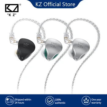 KZ AST דיבורית אישית 24 BA יחידות HIFI בס באוזן מוניטור מאוזנות אבזור אוזניות ביטול רעש אוזניות ספורט