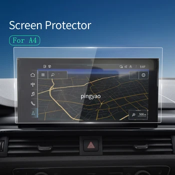 הרכב מדבקה מגן מסך Carplay עבור אאודי A4 2023 נווט תצוגת מזג זכוכית סרט מגן אביזרי רכב אוטומטי