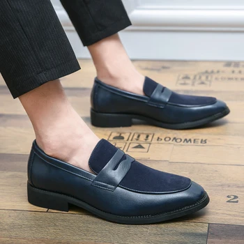 סופר רכים גברים נעלי עור אמיתי נעליים מזדמנים עבור גברים קלאסי מוקסינים אור הסירה הנעלה בתוספת גודל