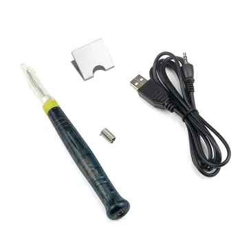 חדש מלחם נייד Mini USB 5V 8W חשמלי מופעל מלחם עט/טיפ מגע מתג