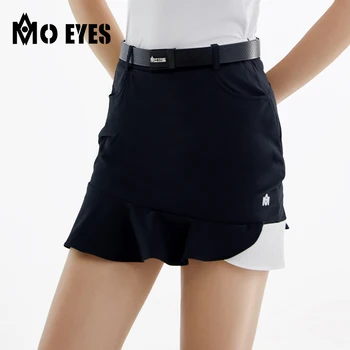 מו עיניים נשים חצאית גולף ביגוד ספורט הגברת Fishtail חצאית רירית בטיחות רוכסן קולטס קמטים טניס קצר ללבוש PGM חדש