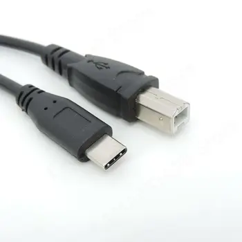 1m USB-C Type-c זכר USB סוג B זכר כבל נתונים מחבר להאריך את חוט הטלפון הנייד מדפסת אלקטרונית איברים הסיטוניים B4