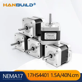 5PCS Nema17 סרוו מנוע 4 ראשי-1.8 מעלות להשתמש עבור מדפסת 3D NEMA17 12v 42 סרוו motor1.5A 40N.ס 