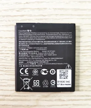 איכות גבוהה B11P1421 2100mAh סוללה עבור Asus ZenFone C ZC451CG Z007 טלפון