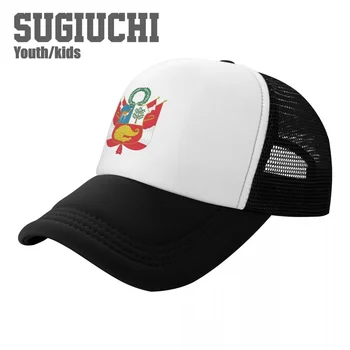 ילדים רשת כובע כובע פרו סמל כובעי בייסבול לנוער בנים בנות תלמיד ילדים כובעים חיצוני ספורט יוניסקס