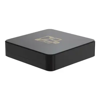 תיבת הטלוויזיה 4k Mini Smart TV Box Set Top Box עם שלט חכם וידאו Box Set Top TV Box תומך WiFi עם מתאם שונים