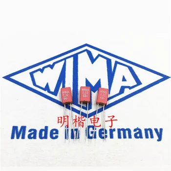 משלוח חינם 10pcs/30pcs WIMA גרמניה קבל MKS2 63V 0.22 UF 63V224 220nf P=2.5 מ 
