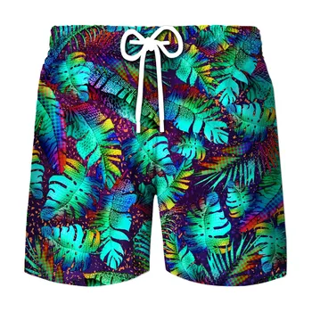 2023 הסוואה הדפסה של גברים לשחות מכנסיים קצרים מכנסיים 3D חוף יבש מהירה Beachwear בגדי ים הגלשן טרנינג XXS-6XL