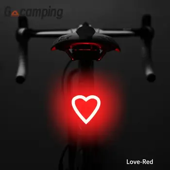 רב מצבי תאורה אופניים מטען USB אור Led אור אופניים פלאש הזנב האחורי אופניים אורות ח 