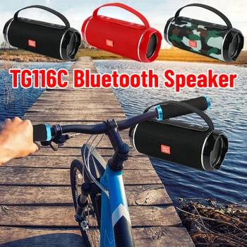 אלחוטי Bluetooth רמקול נייד עמיד למים רכיבה על אופניים רמקול דיבורית רדיו FM AUX סטריאופוני רמקול סאב וופר