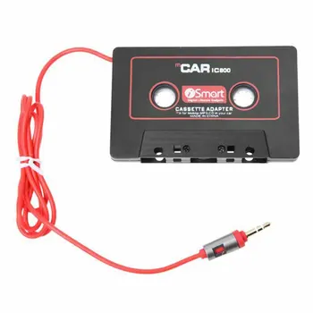 שמע לרכב, מערכות סטריאו לרכב קלטת מתאם לטלפון נייד MP3 AUX B8T5 שחור אדום צבע עמיד