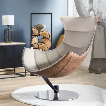 נורדי אדם ואדם אור יוקרה יחיד הכיסא חילזון הכיסא עצלן כורסה הכיסא יצירתי מעצב ספה פנאי נמר הכיסא