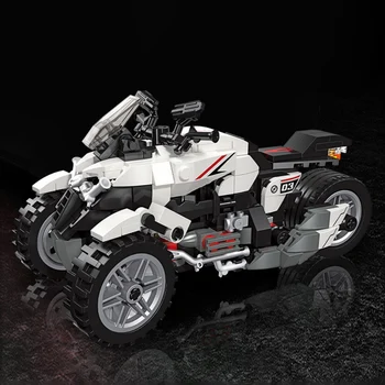 היי-טק מיני NEOWING תלת אופן אופנוע אופנועים מירוץ קטר אבני הבניין דגם הרכבה לבנים צעצועים לילדים מתנות
