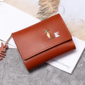 נשים אופנה חמוד מטבע בארנק כרטיס התיק