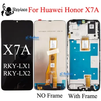 מקורי 6.75 אינץ ' עבור Huawei הכבוד X7A RKY-LX1 RKY-LX2 LCD תצוגת מסך מגע דיגיטלית הרכבה החלפה / עם מסגרת
