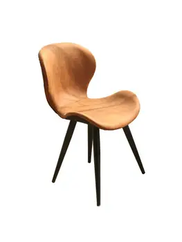 נורדי אוכל עץ מלא על כיסא מודרני מינימליסטי אירופה בבית הכסא הקבלה הכיסא קפה תה חנות שולחנות וכיסאות