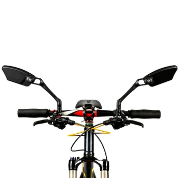 הכידון האופניים מראה אחורית מתכווננת אופניים הכידון רפלקטור משקל קל התקנת אביזרי רכיבה על אופניים