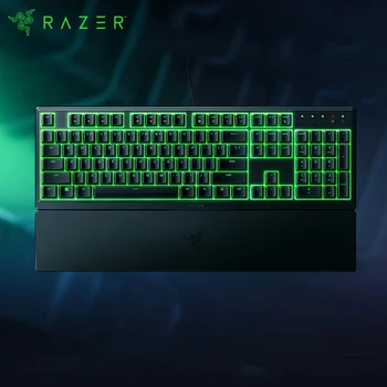 Razer V3X 104 מפתחות המשחקים מקלדת Razer Chroma RGB USB למקלדת 1000Hz מכני עם מקלדת נתיקה כף היד לנוח