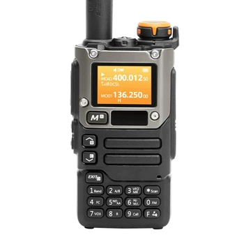 T5EE מכשיר קשר 5W גבוהה טווחים ארוכים VHF UHF Band FM200 ערוצי ירכי רדיו