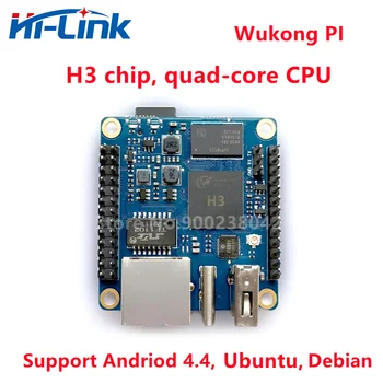 משלוח חינם WuKong פאי 512MB RAM קוד פתוח Allwinner H3 פיתוח המנהלים Super Pi פטל Quad-core Cortex-A7