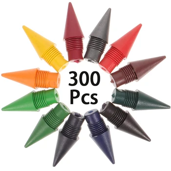 300Pcs Inkless עיפרון כותב עפרונות החלפת ניבס מעשי עיפרון עץ מחליפים עפרונות טיפים