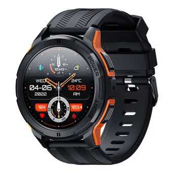 C25 שעון חכם 1.43 אינץ ' Amoled תמיד בתצוגה 410mAh סוללה עמיד למים 1ATM Bluetooth לקרוא אנשים Smartwatch