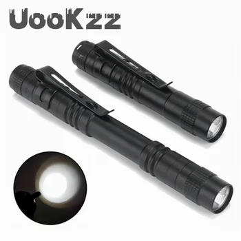 UooKzz עט אור נייד Mini LED פנס 1000 לומן 1 מתג מצב פנס LED ליום תאורה רופאי שיניים קמפינג וכו'.