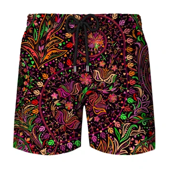הדפסת 3D מהיר ייבוש חופשה על החוף Beachwear אישית של גברים הוואי סגנון גלישה מזדמנים מכנסיים קצרים לקיץ מכנסי טרנינג