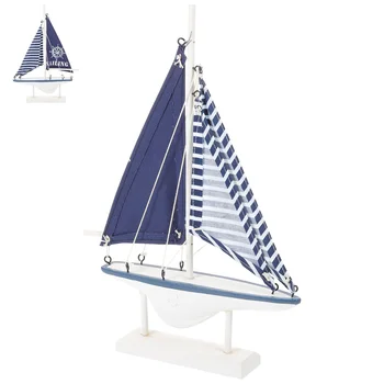 עץ מפרש מפרש להבין את עיצוב האלמנט פסלון עיצוב משרד קטן מעץ ספינות מפרש פסל פסל