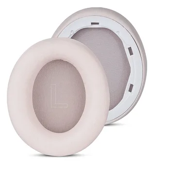 החלפת כריות אוזניים עבור אנקר Soundcore החיים Q30/Q35 חלבון עור אוזניות Earpads(ורוד)